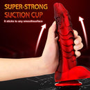 Faucet Soft Silicone Mixed Color Artificial Dildo - Lurevibe