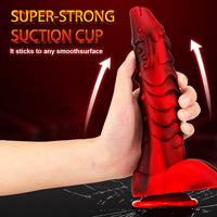 Faucet Soft Silicone Mixed Color Artificial Dildo - Lurevibe