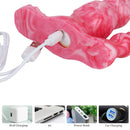 10 Frequency Vibration Simulation Wireless Remote Control Electric Dildo - Lurevibe