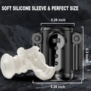 Lurevibe - Automatic Male Masturbator for Man: Game Cup Pulse - Telescopic Vibration - Lurevibe