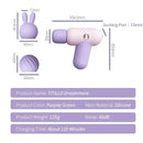 Lurevibe - 2 in 1 Sucking Av Wand Vibrator For Women - Lurevibe