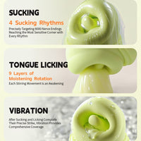 Susu Dragon Tongue Licking & Sucking Clitoral Stimulator