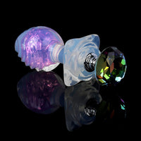 Aurora Crystal Anal Plugs - 6 Styles & Component Options - Lurevibe