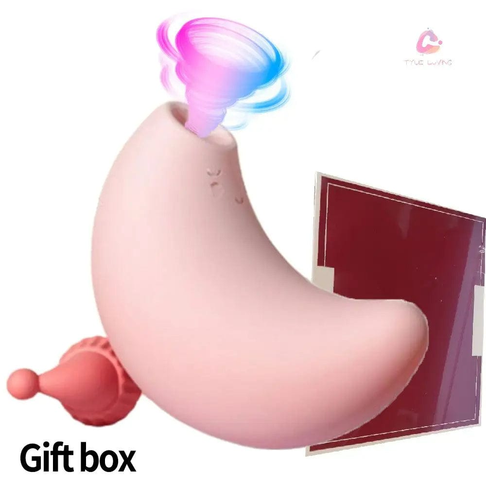Lurevibe - Red Riding Hood Moon Sucking Vibrator Vibrating Sucker Oral Clitoris Stimulator - Lurevibe