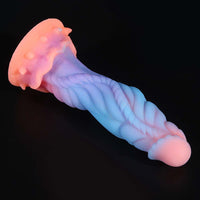 Fluorescent Silicone Butt Plug Dildo - Lurevibe