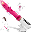 Telescopic Thrust Dildo Machine With 5 Thrusts And 8 Vibration Modes - Lurevibe