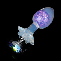 Aurora Crystal Anal Plugs - 6 Styles & Component Options - Lurevibe