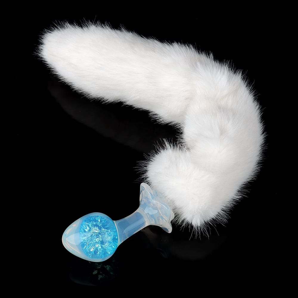 Aurora Crystal Anal Plugs - 6 Styles & Component Options - Lurevibe
