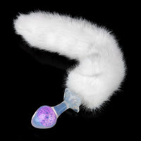 Aurora Crystal Anal Plugs - 6 Styles & Component Options - Lurevibe