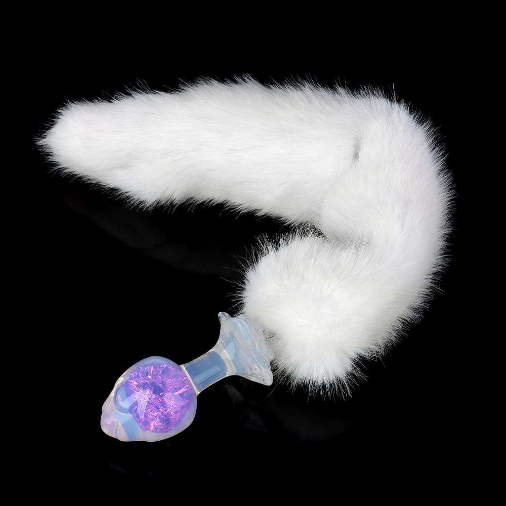 Aurora Crystal Anal Plugs - 6 Styles & Component Options - Lurevibe