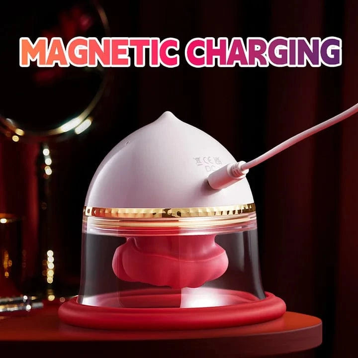 Angel Kiss Mouth Biting Vacuum Suction Breast Massager - Lurevibe