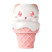 Peachy Bunny Ice Cream Cone Clitoral Suction Heating Vibrator - Lurevibe