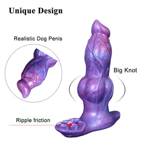 Remote Control Vibrating Dildo Clit Stimulate Anal Plug - Lurevibe