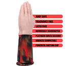 AIMITEX Giant Flower Arm Liquid Silicone Butt Plug Anal Toy - Lurevibe