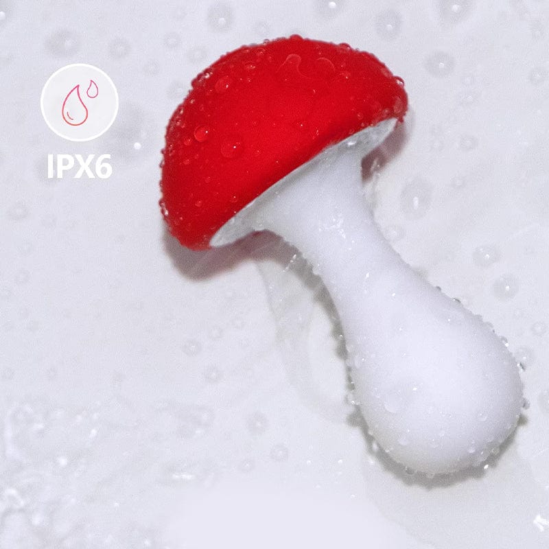 Mushroom Clitoral Sucking Stimulation Vibrator With Luminous Dust Cover - Lurevibe