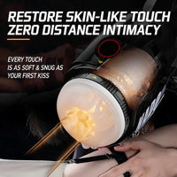 Tornado Night Ride Heavy-Duty Motorized Telescopic Masturbator Cup