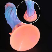 Fluorescent Silicone Butt Plug Dildo - Lurevibe