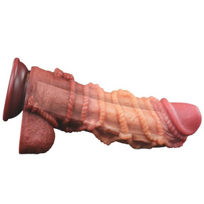 Double Layer Silicone Hemp Rope Artificial Dildo - Lurevibe
