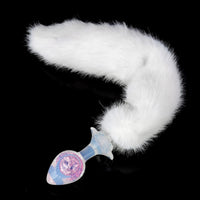 Aurora Crystal Anal Plugs - 6 Styles & Component Options - Lurevibe