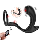 Greedy Finger Male Vibrating Clip Prostate Massager With Cock Ring - Lurevibe