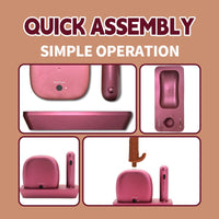 Auto Thrusting Vibration dildo Sex Machine Set With Storage Box - Lurevibe