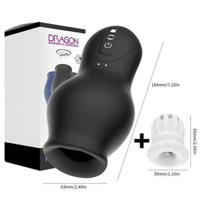 Lurevibe - Dragon Suction Trainer Sucking Vibration Male Masturbator - Lurevibe