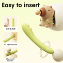 Spring Pipi Separable Vibrating Rod Insertable Telescopic Suction Vibrator