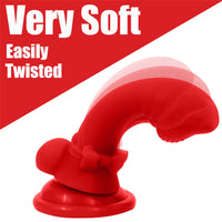 AIMITEX Mini Bowknot Cute Dildo Female Masturbator - Lurevibe