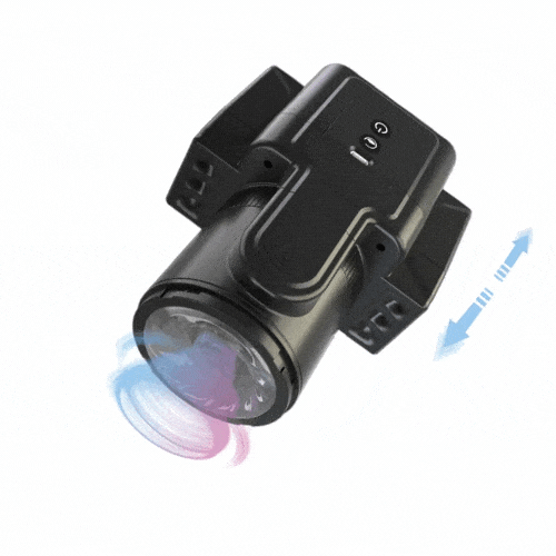 Lurevibe - Camera 7-Speed Rotating Vibrating Male Masturbator