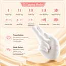 Realistic Finger Flapping Clitoris G Spot Vibrator