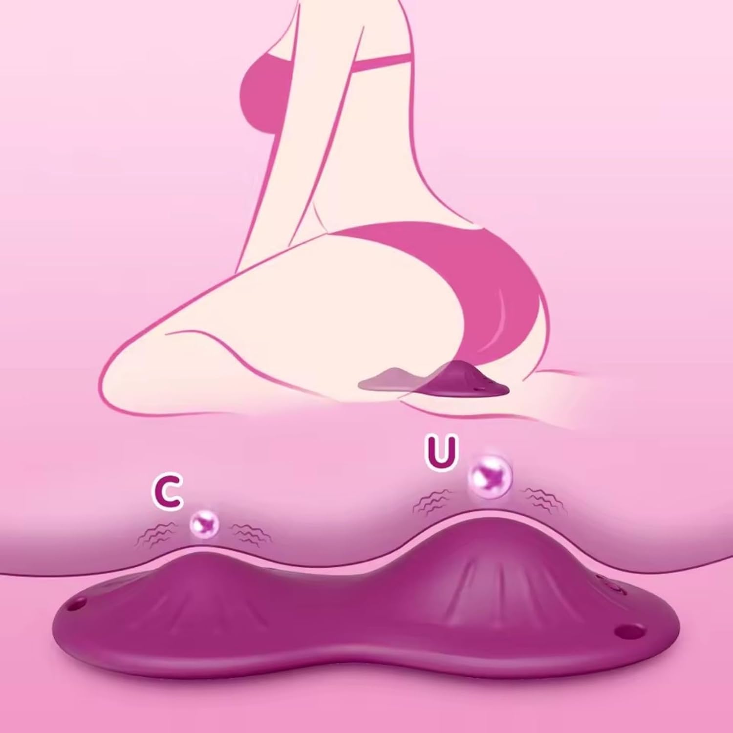 Cushion Vibrator for Women Clitoris Stimulator Anal Vibrator