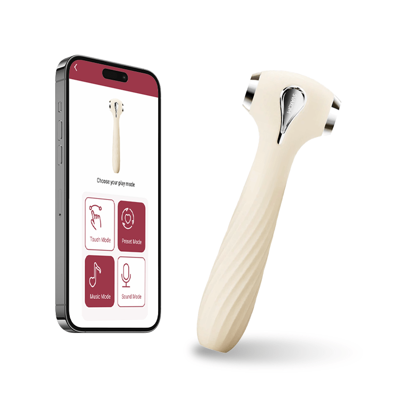 SVAKOM Multi-Frequency Strong Vibration APP Controlled Heated Vibrator