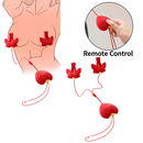 Butterfly Vibrating Neck-hanging Nipple Clamp Sexual Pleasure Tool - Lurevibe