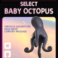 Penis Vibrator 10 Vibrating Modes with Barbel Tentacles Particles Octopus Male Sex Toys - Lurevibe