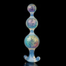 Aurora Spherical Graduated 3-Bead Anal Plug with Flanged Anchor Base - Lurevibe
