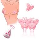 Butterfly Invisible Wearable Nipple Clamp Vibrator - Lurevibe