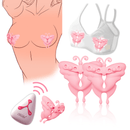 Butterfly Invisible Wearable Nipple Clamp Vibrator - Lurevibe
