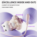 MEWMUSE PIPPA MIAO Cute Cat-Shaped Suction & G-Spot Vibrator Desk Toy Design