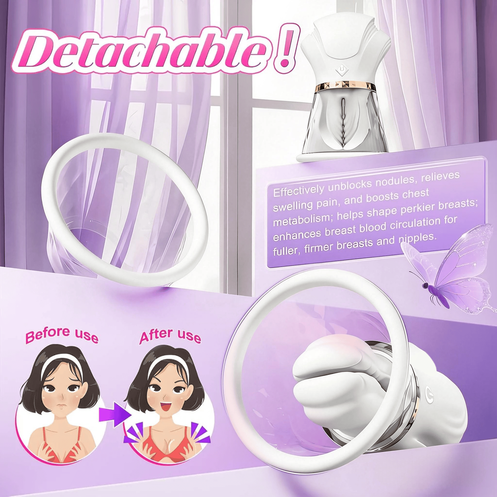 Hand - Pinch Breast Nipple Clamp Massager - Lurevibe