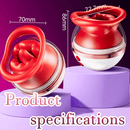 Lurevibe Tongue Clitoral Orgasm Vibrator Nipple Sucking And Licking Masturbator - Lurevibe