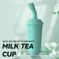 Milk Tea Cup Sucking Vibrator Female Massage Masturbator - Lurevibe