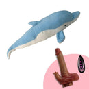 Plush Dildo Machine Thrusting Licking Dildo Machine Sex Toy With Remote Control