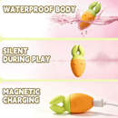 Little Mushroom Insertable G-Spot & Clitoral Vibrator – Dual Stimulation Rechargeable Silicone Adult Toy