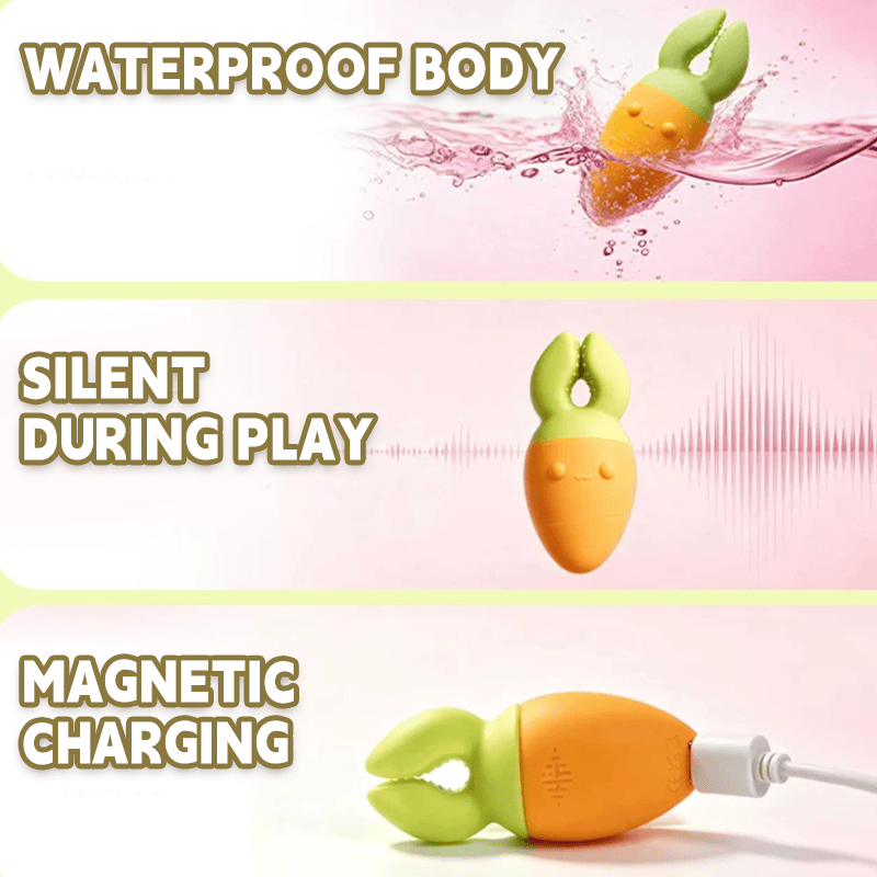 Little Mushroom Insertable G-Spot & Clitoral Vibrator – Dual Stimulation Rechargeable Silicone Adult Toy