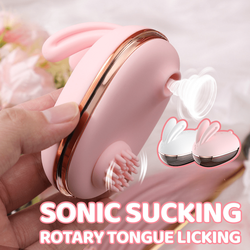 Hip Hop Rabbit Sucking Tongue Licking Clitoris Stimulation Female Masturbator - Lurevibe