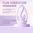 Sucking & Vibrating Massage Stick Night Light - Lurevibe