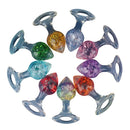 Aurora Crystal Heart-Shaped Anal Plug with Ergonomic Finger-Loop Base - Lurevibe