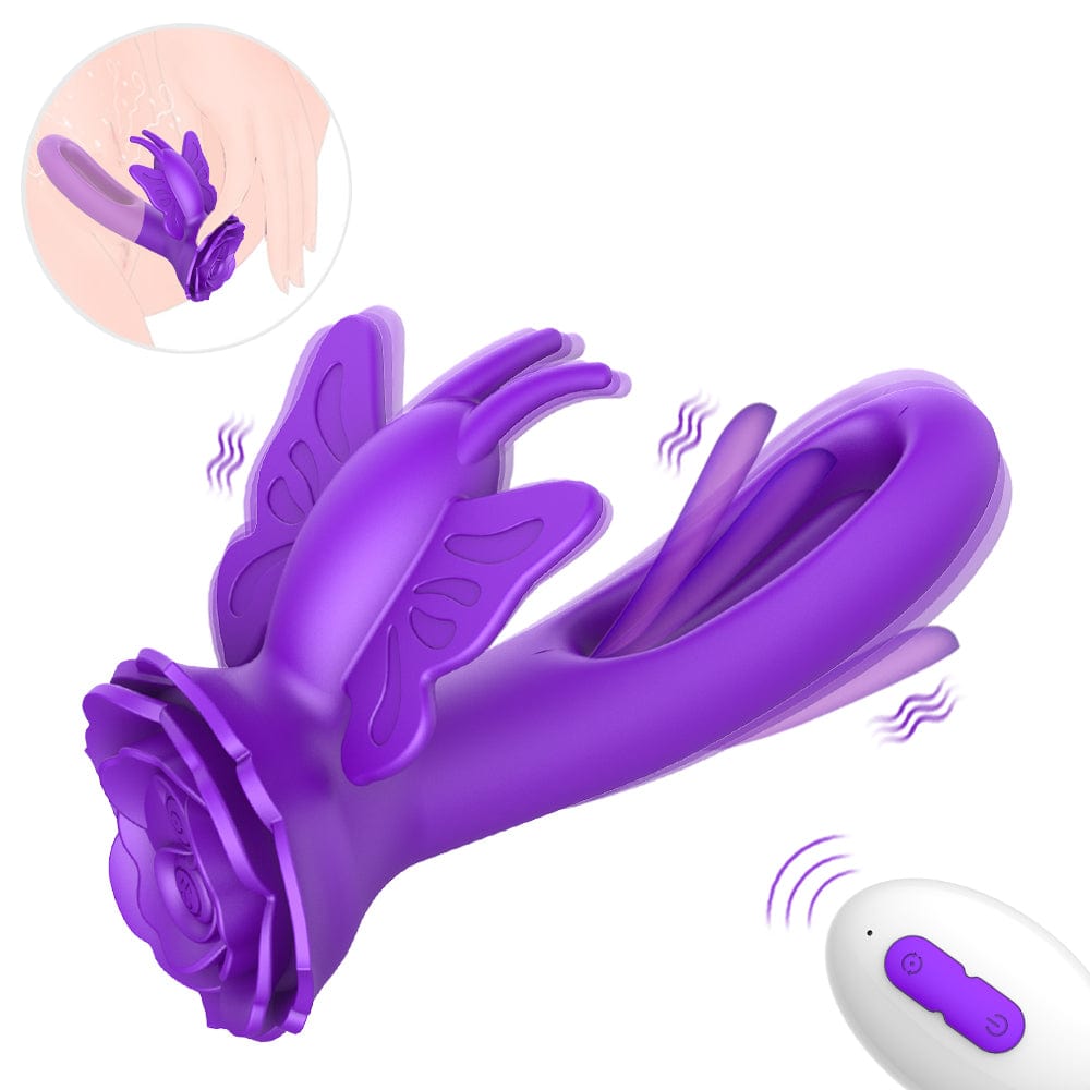 Lurevibe - Intelligent Remote Control Vibrating Sex Vibrator Invisible Wearable Masturbation Device For Women - Lurevibe