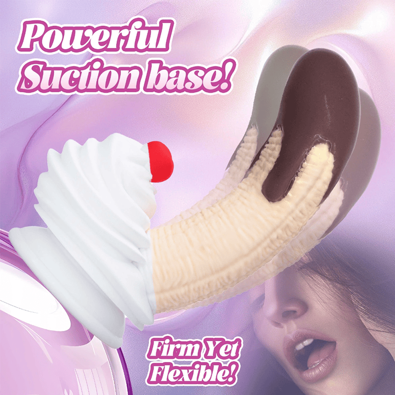 Chocolate Banana Silicone Dildo