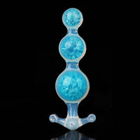 Traffic Light Aurora Graduated 3-Bead Anal Plug - Lurevibe